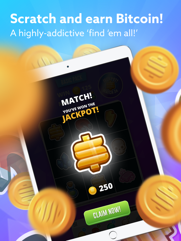Bitcoin Scratch poster