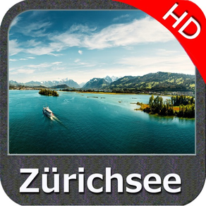 Lake Zurich - Greifen Chart HD