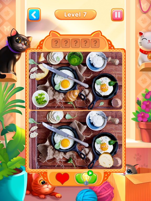 Meow - Find 5 Differences Game poster