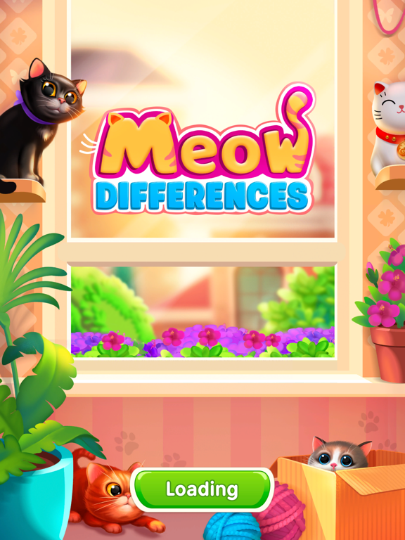 Meow - Find 5 Differences Game poster