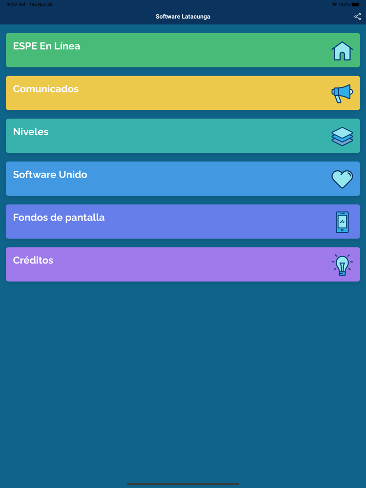 Software Latacunga poster