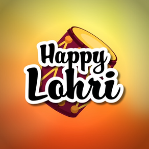 Happy Lohri Stickers