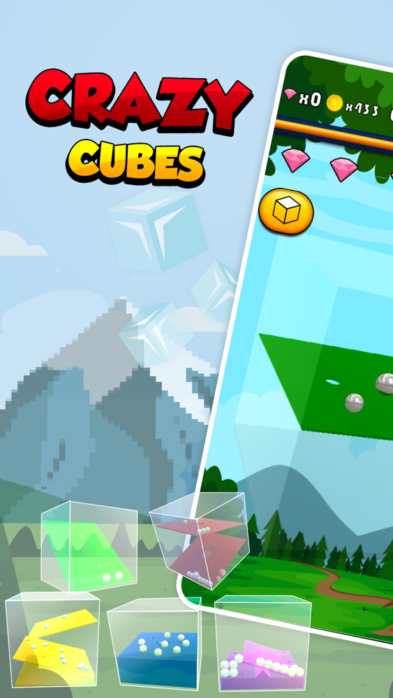 Crazy Cubes poster