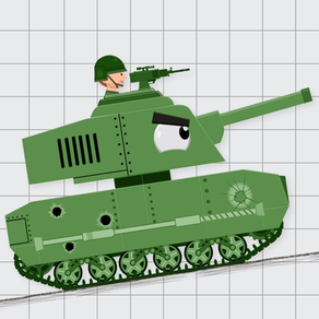 Labo タンク:子供向けの装甲車ゲーム。街と町を守る