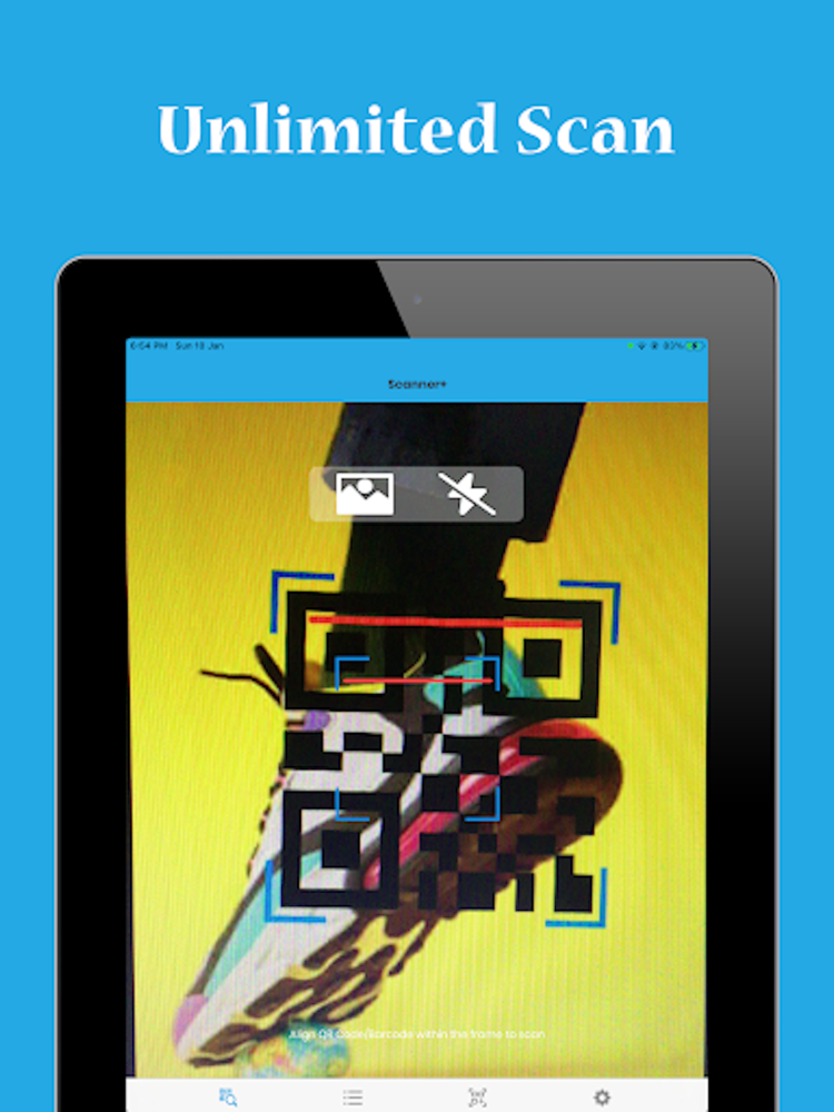 Scanner+ App, QR Code Reader poster