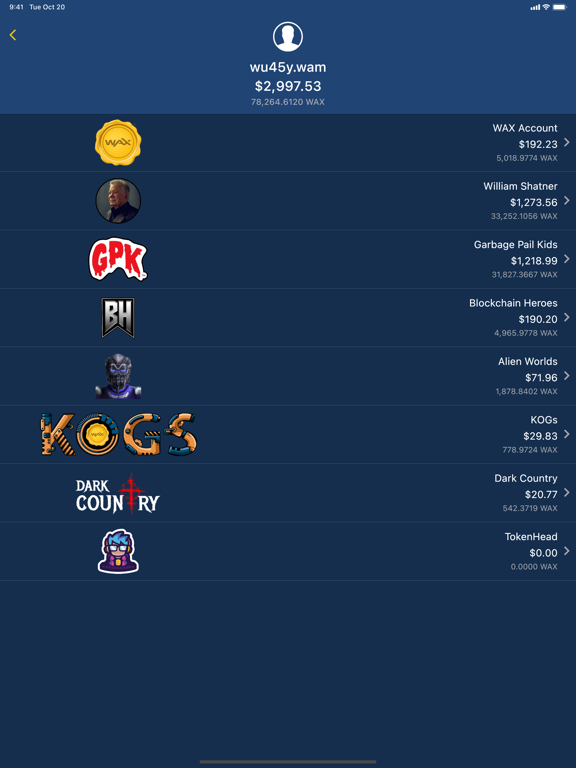 TokenHead Plakat
