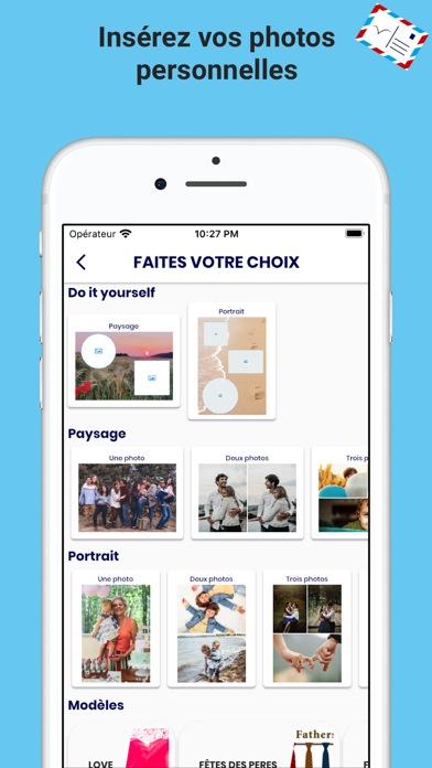 Postocards الملصق