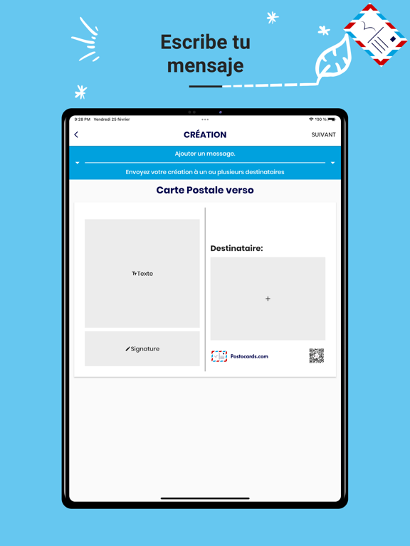 Postocards الملصق