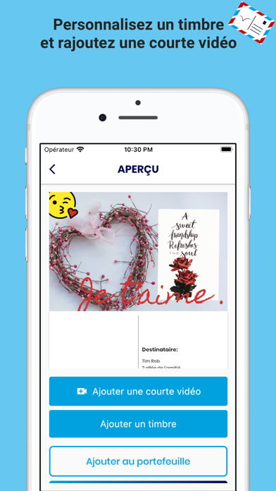Postocards الملصق