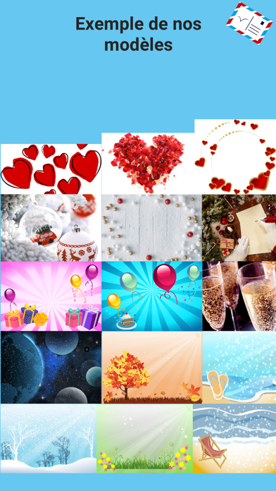 Postocards الملصق