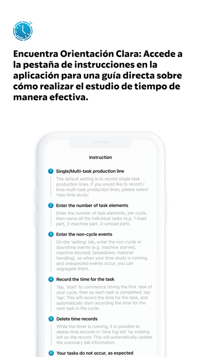 Estudio de Tiempos-Movimientos الملصق