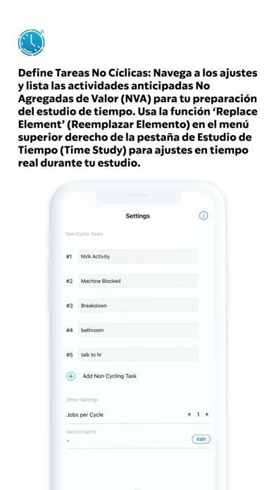 Estudio de Tiempos-Movimientos الملصق