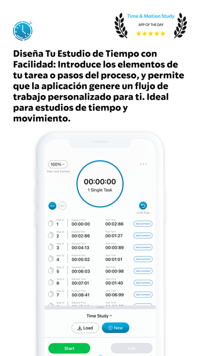 Estudio de Tiempos-Movimientos الملصق