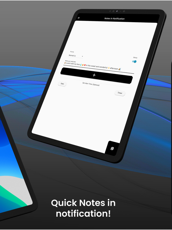 Notes in Notification poster