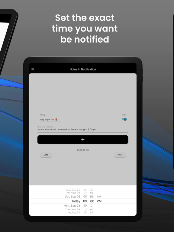 Notes in Notification poster
