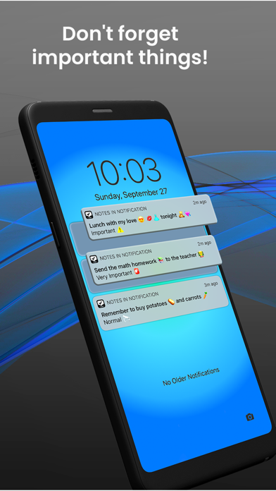 Notes in Notification poster