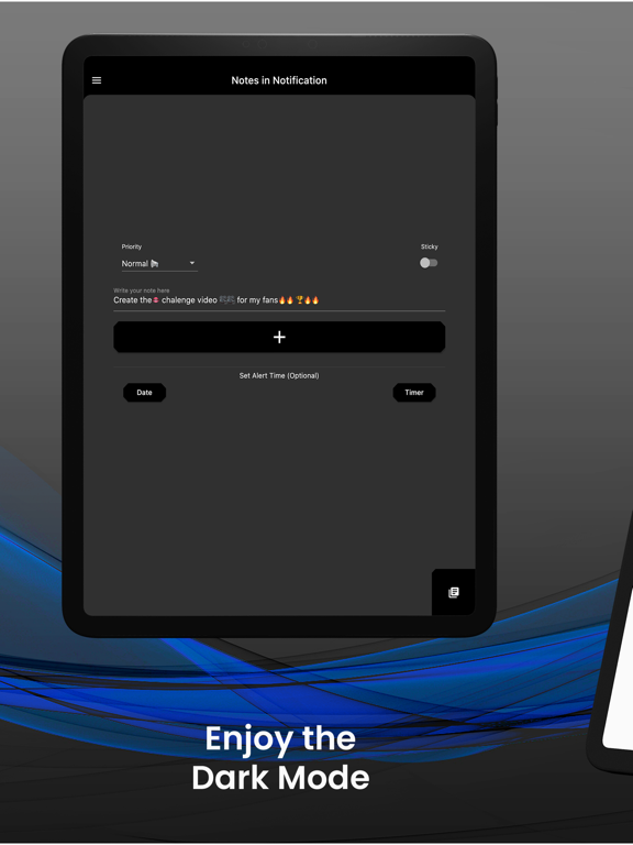 Notes in Notification poster