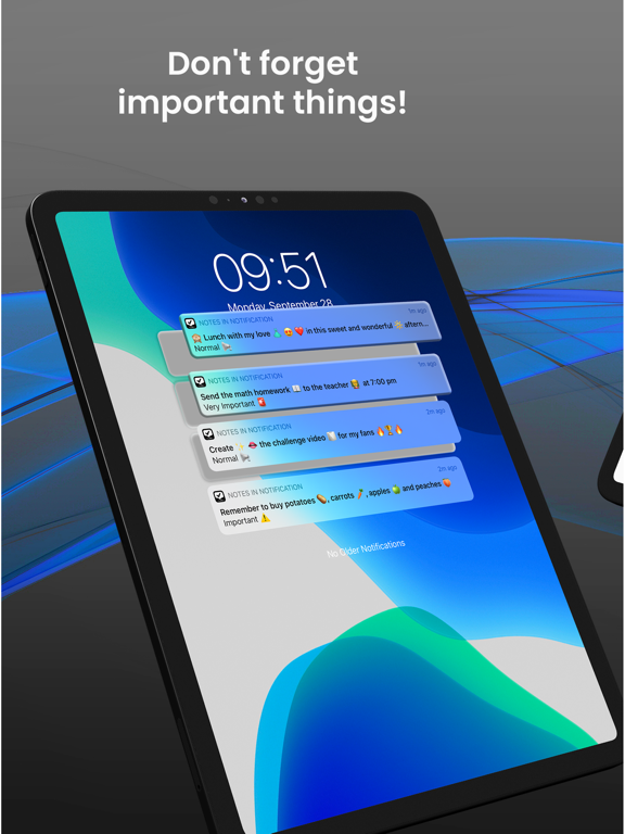 Notes in Notification poster