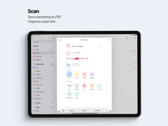 PDF Document Scanner - Captize poster