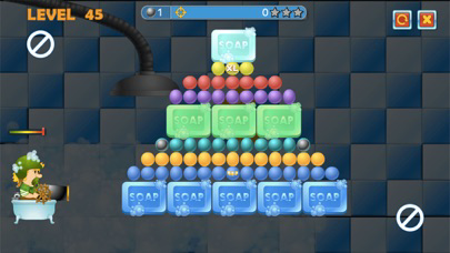 Soap and bubbles-clear poster