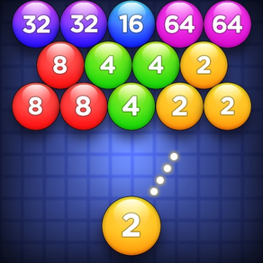 Number Bubble Shooter.