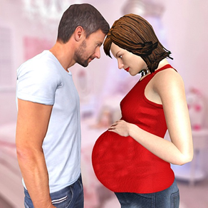 Jogo simulador de mãe grávida