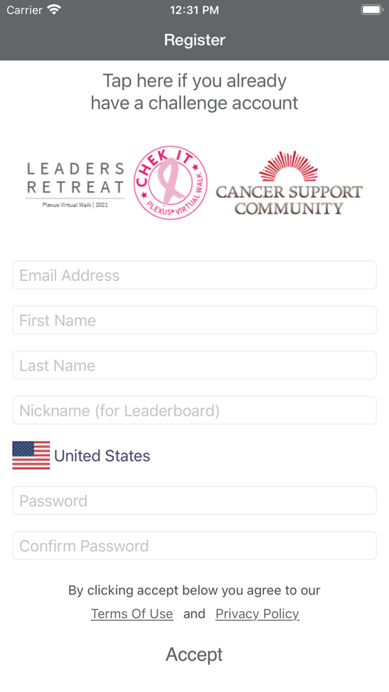 Plexus Virtual Chek It Walk poster