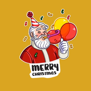 Happy Christmas Stickers !