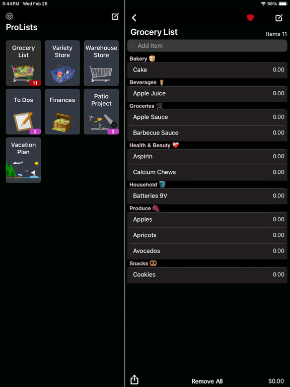 proLists الملصق
