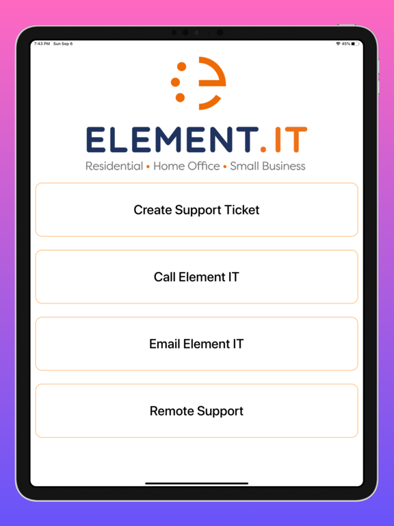 Element IT الملصق