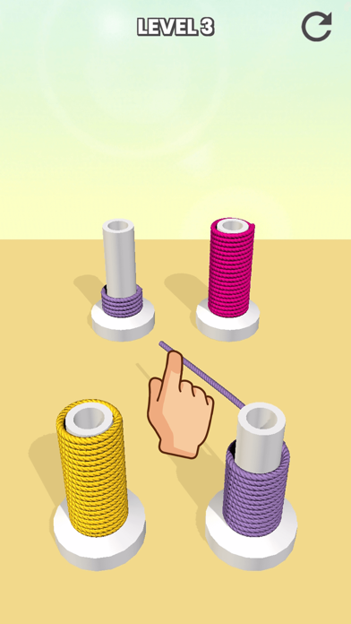 Rope Sort 3D poster