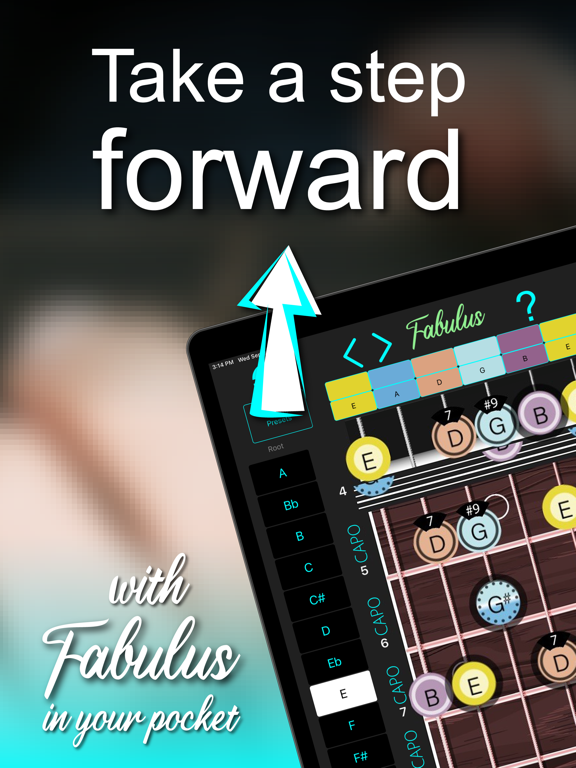 FABULUS Reverse chord finder poster