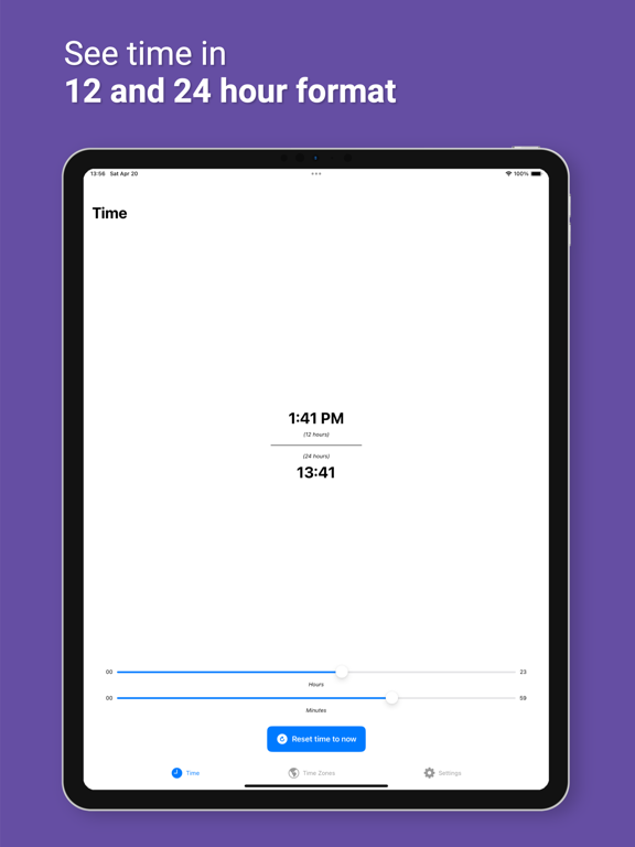 To Time - Time Zone Converter Plakat
