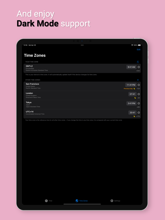 To Time - Time Zone Converter Plakat