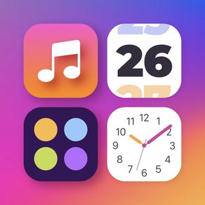 Widgets-App & Icons ändern