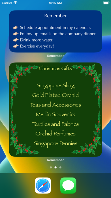 Remember: Stickies Widget poster