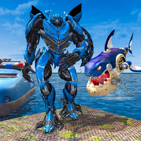 SharkMan Robot Transform Game
