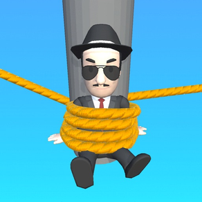 ロープで救出パズルゲーム-Rope Helper