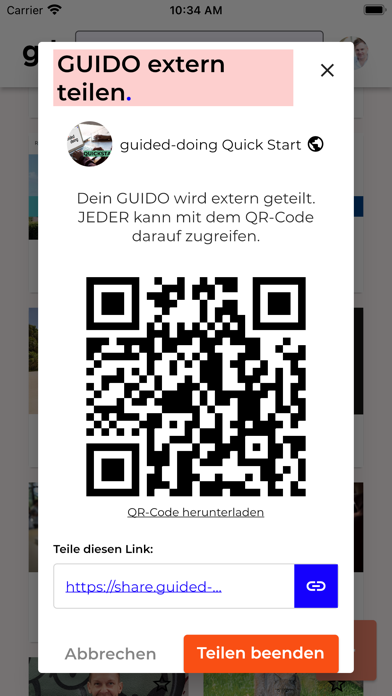 guided doing poster