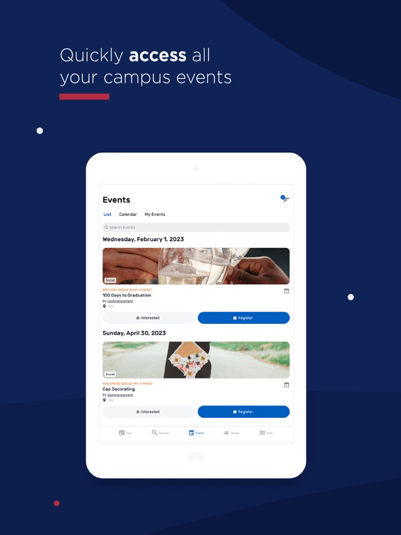 UHD CampusGroups poster