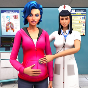 Pregnant madre bebé Care juego
