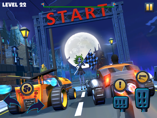 Street Monster Kart Race Rush poster