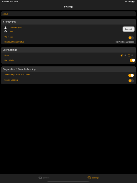 InTempVerify Plakat