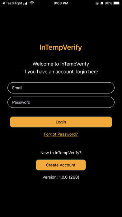 InTempVerify Plakat
