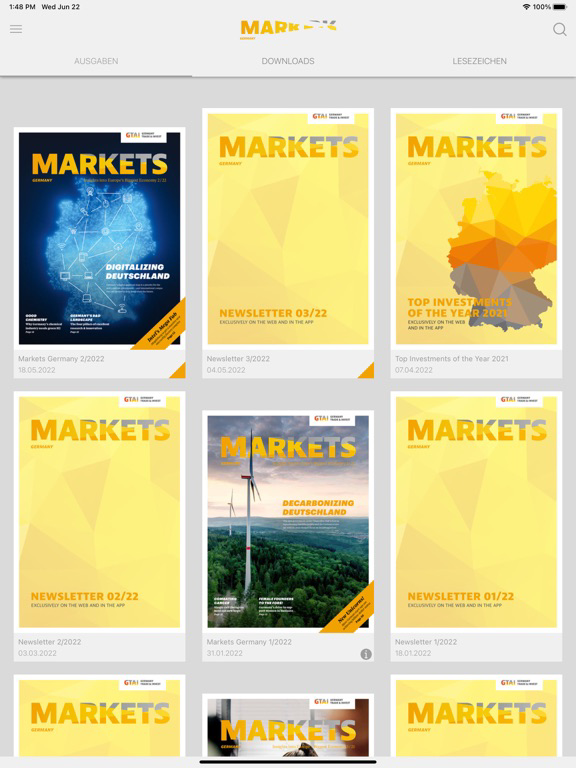 Markets Germany poster