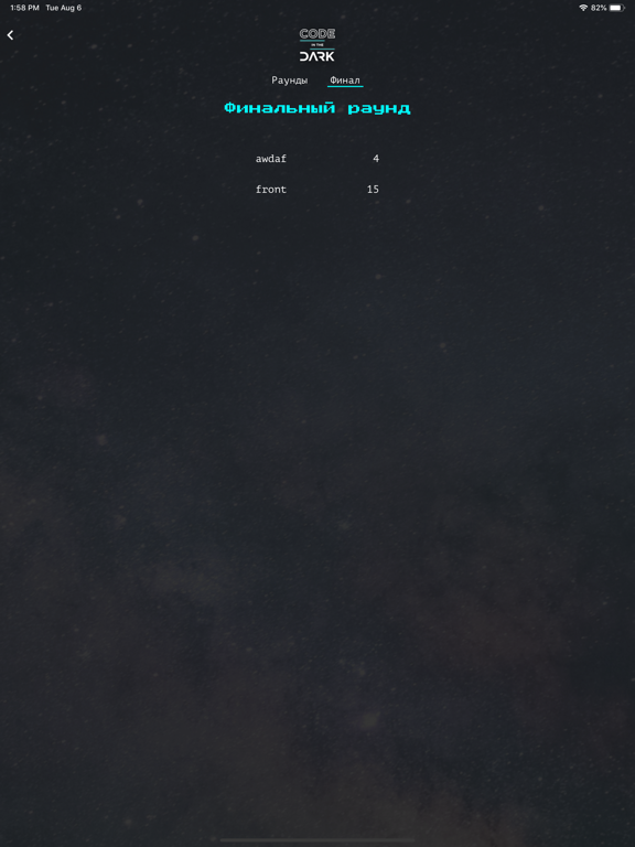 Code In The Dark poster
