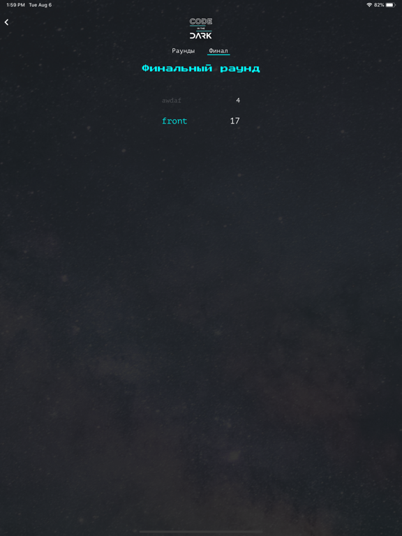 Code In The Dark poster