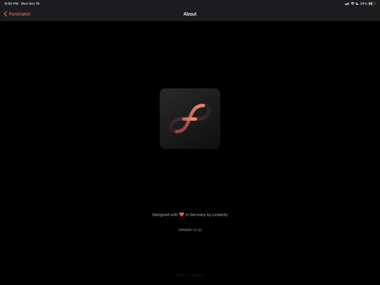 Fontinator poster