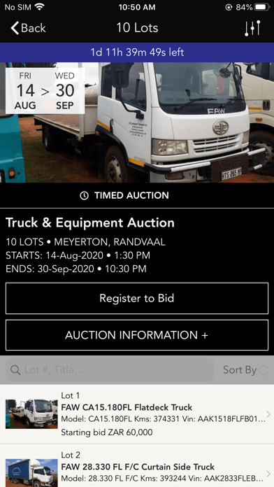 Devco Auctioneers poster