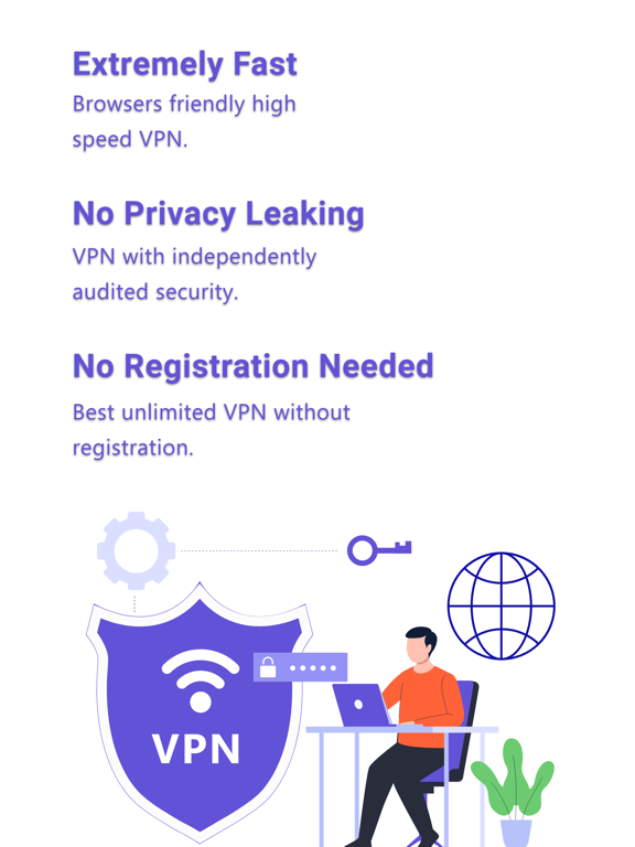 VPN for iPhone & iPad الملصق